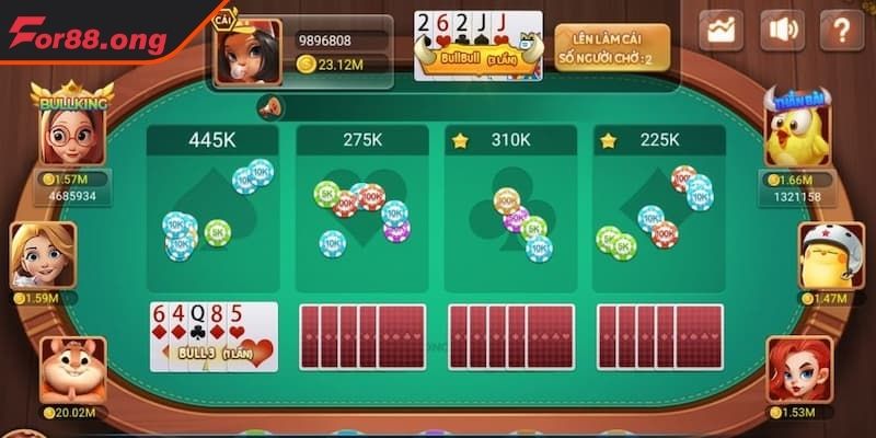 Giới thiệu game giành chủ Bull Bull